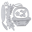 Flower basket Metal Cutting Dies For Scrapbooking Stencils DIY Album Card3C