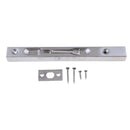 8'' Door Guard Stainless Steel Bolt Action Lever Flush Latch Slide Latch