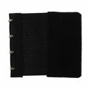 4pcs Lady Dual Row 4 Hooks Stretch Bra Strap Extenders Black Q8W9
