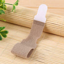 1pc Polyester Velvet Toe Overlapping Separator Hallux Valgus Corrector Tool