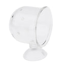 5Pcs Aquarium Fish Tank Feeding Glass Cup Aquatic Plant Crystal Holder Feeder