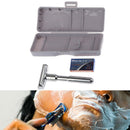 Men Adjustable Double Edge Shaving Zinc Alloy Safety Razor With Shaver Blade Bj