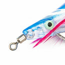 1pc Blue Flashing LED Fishing Lure Flash Light 10cm Minnow Luminous Squid J Q2V1