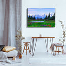 5D DIY Diamond Painting Field Flowers Full Drill Landscape Embroidery (129)