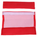 2 Pcs Red Car Seat Belt Shoulder Safety Pads Cover Comfortable Cushion FT 3C