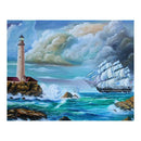 Sea Full Drill Diamond Painting DIY Embroidery Kits Cross Stitch Art Decor