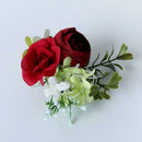 Wedding Corsage Wrist Flower Wedding Supplies Photo Props Corsage red