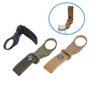 Outdoor Nylon Webbing Buckle Hook Water Bottle Holder Clip Belt Backpack ClampJR