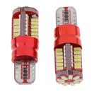 2Pcs T10 57SMD Strobe Blink 3014 LED Canbus Error Free Parking Light Wedge T 3C