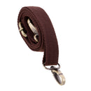Adjustable Canvas Shoulder Bags Strap Handbag Replacement 120cm Coffee