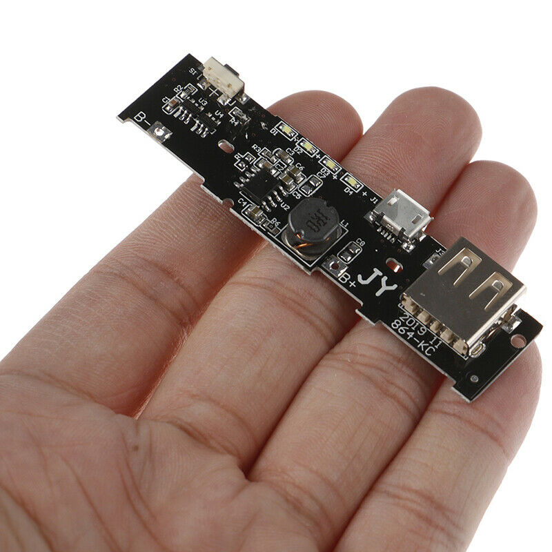 1Pc 5V 2A Power Bank Charger Module PCB Step Up Boost Circuit Board For Xiao Gw