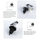 3 pcs Oil Dispenser Bottles Spouts Plastic Cooking Oil Vinegar Pourer Easy Use