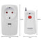 Wireless 1 Button Remote Control Outlet Electrical Light Switch Socket(EU)