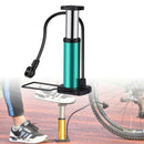 Bike Pump Mini Bike Floor Pump Foot Activated Bicycle Air Pump and Aluminum P1D3