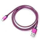 Braided Aluminum Micro USB Data&Sync Charger Cable For Android Phones On Sale