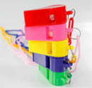 Lot of 24 Plastic Whistle & Lanyard Emergency SurvivalOZHigh Qualityã€NewME