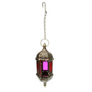 Moroccan Hanging Candle Lanterns Candlestick Decor Home, Wedding, Cafe, Bronze