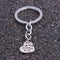 3x/Set Heart Pendant Friendship KeyRings Chains Keychains Family NPft Natural Gw