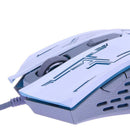 A2 USB Port Wired 6 Keys 2400PI LED Backlight Optical Gaming Mouse