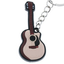 2 Pcs Guitar Keychain Key Chain Piano Key Chain Purse Bag Pendant B