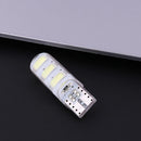 10pcs T10 5630 W5W Silica Gel 6MSD LED Car Night Interior Light Reading Bulbs