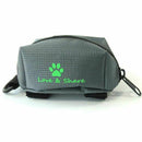 Poop Bag Dispenser, Dog Poop Bag Holder Leash Attachment - Walking, Running