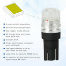 10 Pcs Ice Blue 12V 6500K Car Led Bulb T10 168 5730 Ip67 Wedge Side Light B D5F6
