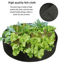 Non-Woven Fabric Raised Garden Bed Round Planting Container Grow B Kw