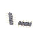 10pcs 5PIN RGBW Connector Adapter pin needle male type double For LED Strip FT