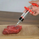 Marinade Injector Flavor Syringe Cook Meat Poultry Turkey Chicken BBQ 1pc