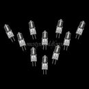 10Pcs G4 Base Halogen Bulbs Warm White Light Clear Capsule Lamp DC 12V 2Pin