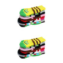 8 Pcs Anti-Slip Pet Dog Cat Socks for Indoor Wear, Warm Knitted Pet Dog Cat