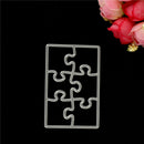 Creative Puzzle Metal Cutting Dies Stencils For Scrapbooking DIY Cards Craft ME