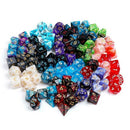 7PCS/Set Multi-sided Acrylic Dice Games Dices K2O7