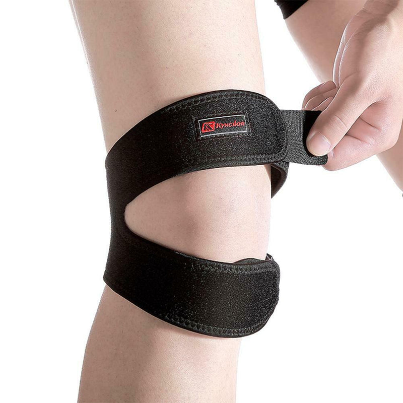 Outdoors Knee Support Brace Sports Running Basketball Gym Leg Patella Guard A