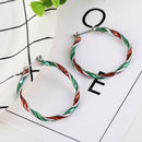 Fashion Christmas Enamel Earrings Drop Dangle Ear Hoop Studs Xmas Party Jewelry