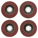 10 Piece Set 115Mm / 4.5 Inch Flap Disc Sanding Sanding Disc 80 Grit Wood M