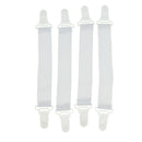 4Pcs Bedspread Bed Sheets Buckle Table Bed Sheets Clip Slip-Resistant Belt
