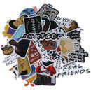 50Pcs Friends stickers DIY scrapbooking album luggage laptop phone de TEUS