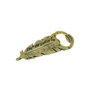 Golden Feather Bottle Opener Beer Bar Tools Wedding Favor Party Gifts 3C