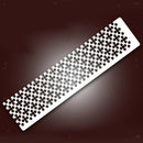 2pcs 5D Diamond Painting Tool Ruler Dot Drill for Full Drill & Partial Drill