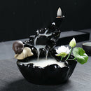 70Pcs Rose Incense Bullet Cone Zen Yoga Tea House Smoke Tower Backflow Cone