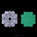 5 pcs label metal cutting dies scrapbooking Craft Decorative Embossing