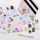4pcs/Set Cat Paw Magnetic Bookmarks Books Marker of Page Stationery School