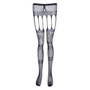 5 Pieces Suspender Socks Garter Thigh High Stockings for Women