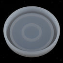 Round Silicone Mold 87mm Handicrafts Coast Cup Mat Molds Jewelry Making