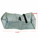 Hot Super Crab Crawdad Shrimp Fish Minnow Fishing Bait Trap Cast Net Cage AT3C