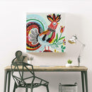 5D DIY Special Shaped Diamond Painting Rooster Embroidery Mosaic Craft Kit
