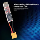 2S-6S Lipo Lithium Battery XT60 Plug to USB Charger Converter Adapter Board