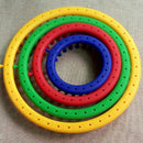 4Pcs Diy Plastic Round Circle Knitting Loom Sock Scarf Hat Circular Knittin T6Q6